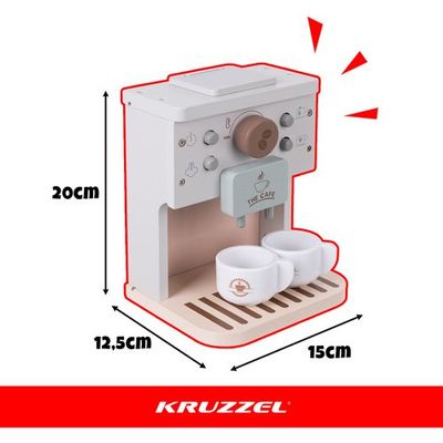 Drevený kávovar pre deti Kruzzel 26512 Drevený kávovar pre deti Kruzzel 26512
