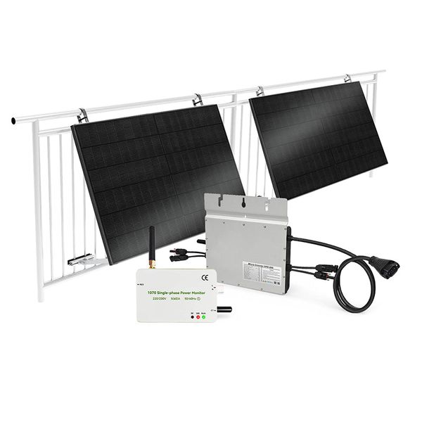 Balkónová FV 800 W s inteligentným meračom (bez prepadu) 750Wp
