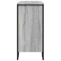 vidaXL Komoda sivá sonoma 91x35,5x74,5 cm kompozitné drevo
