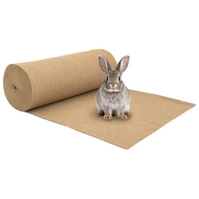 vidaXL Konopná podložka pre hlodavce 1x25 m 5 mm