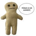 Voodoo bábika - ľanová
