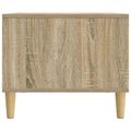 vidaXL Konferenčný stolík Dub sonoma 90 x 50 x 40 cm Kompozitné drevo