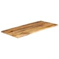 vidaXL Stolová doska 140x60x3,8 cm živý okraj masívny mangovník