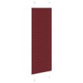 vidaXL plisovaná roleta Bordeaux červená 40x150 cm Šírka látky 39,4 cm
