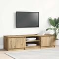 vidaXL TV skrinka Artisan Dub 140x40x36 cm Konštrukčné drevo