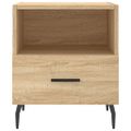 vidaXL Nočné stolíky 2 ks dub sonoma 40x35x47,5 cm kompozitné drevo