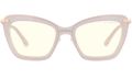 GUNNAR kancelářske/herní brýle  ANNA BALLET PINK čirá skla BLF 35 GUNNAR focus Brýle, kancelárské, herní, ružovo-zlaté obroucky, cirá skla