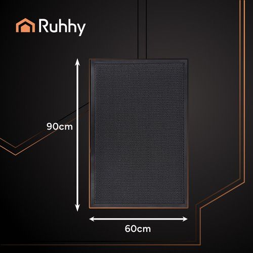Ruhhy 26185 Vstupná čistiaca rohož 3D, 90×60cm, čierna Ruhhy 26185 Vstupní čistící rohož 3D, 90×60cm, černá