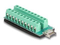 USB Type-E Key A samec na svorkovnicu