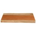 vidaXL Stolová doska 70x40x3,8 cm obdĺžnik akáciový masív živá hrana