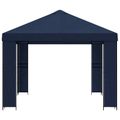 vidaXL Altánok 4 × 3 m Modrá Polyester a oceľ 190 gsm