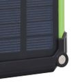 vidaXL Prenosné solárne napájané LED bodové svetlo 7 W studené biele