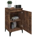 vidaXL Nočný stolík dymový dub 40x35x70 cm spracované drevo