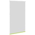 vidaXL Zatemňovacia roleta, listy, zelená 125x230 cm, šírka látky 121,6 cm, polyester