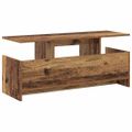 vidaXL TV stolík 102 x 35 x 45 cm Staré drevo Kompozitné drevo