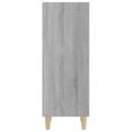 vidaXL Komoda sivý dub sonoma 34,5x32,5x90 cm spracované drevo