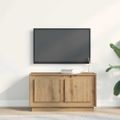 vidaXL TV skrinka 80 x 35 x 45 cm dub artisan Kompozitné drevo