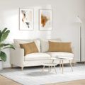vidaXL Vankúše na pohovku 2 pcs Hnedá 80 x 40 cm Kordúrová tkanina