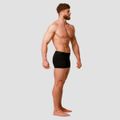 Pánske boxerky Soft 2Pack Black - GymBeam, veľkosť XL, veľkosť oblečenia XL