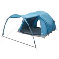 vidaXL Tunelový stan 370 x 275 x 210 cm Modrá Polyester a oceľ