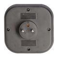 Rozbočovacia zásuvka SOLIGHT P112, 4x 10A, čierna