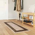 vidaXL Behúň MARSA Čierna 50 x 150 cm Polyester a PVC