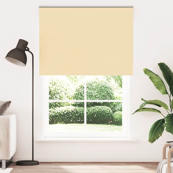 vidaXL roleta Blackout Béžová 165x210 cm Šírka látky 161,6cm Polyester