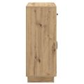 vidaXL Servírovacia skriňa Dub artisan 66 x 34,5 x 87 cm