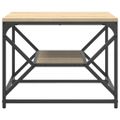 vidaXL Konferenčný stolík Sonoma dub 51 x 50 x 40 cm