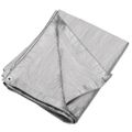 vidaXL Plachta 90 g/m² 8x10 m sivá HDPE