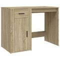 vidaXL Stôl dub sonoma 100x49x75 cm spracované drevo
