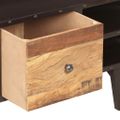 vidaXL Konferenčný stolík 100x50x45 cm recyklovaný masív
