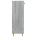 vidaXL Botník sivý dub sonoma 60x35x105 cm spracované drevo