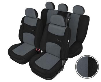 Autopotahy SPORT LINE+ Standard, šedobiele - záruka 3 roky SIXTOL