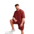 Tričko Oversized Unstoppable Red - GymBeam, veľkosť L, veľkosť oblečenia L