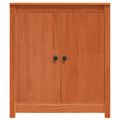 vidaXL Servírovacia skriňa Včelí hnedý 70 x 35 x 80 cm