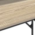 vidaXL Stôl Sonoma dub 100 x 50 x 86,5 cm Kompozitné drevo