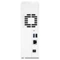 QNAP TS-133 (4jádrový 1,8GHz + NPU, 2GB DDR4 RAM, 1x SATA, 1x GbE, 1x USB 2.0, 1x USB 3.2) Sietové úložisko NAS, 1× 2,5"/3,5" SATA III, štvorjádrový 1,8GHz, 2GB RAM, 1× LAN, 1× USB 3.2 Gen1, 1× USB 2.0, biela