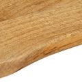 vidaXL Stolová doska 80x40x2,5 cm živý okraj masívny mangovník