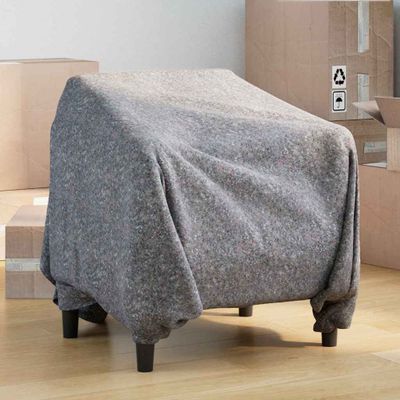 vidaXL Dečky na sťahovanie 25 pcs Sivá 150 x 200 cm látka