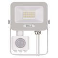 LED reflektor GLARO EMOS ZS2314W s pohybom detektorom, 10 W, biela, IP54, 1000 lm, neutrálna biela