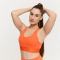 Športová podprsenka Limitless Orange - GymBeam, veľkosť XL, veľkosť oblečenia XL