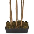 vidaXL Umelý bambusový strom 1104 listov 180 cm zelený
