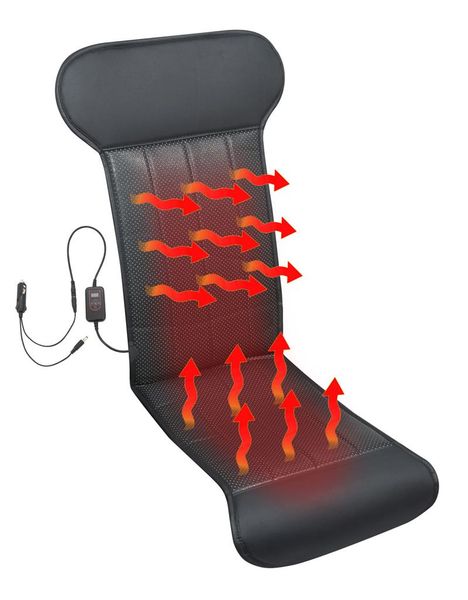 Potah sedadla vyhrievaný s termostatom 12V STRICK