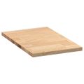 vidaXL Kuchynská pracovná doska 40x63,5x2,7cm dubový masív obdĺžnikový