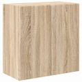 vidaXL TV nástenná skriňa Nástenný Sonoma dub 59,5 x 31 x 60 cm