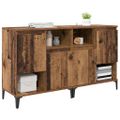 vidaXL Komody 2 ks Staré drevo 60 x 35 x 70 cm Kompozitné drevo