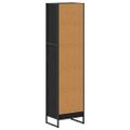vidaXL Knižnica 40 x 30 x 155 cm Kompozitné drevo Čierny dub
