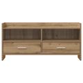 vidaXL TV skrinka 100 x 33 x 47 cm Dub artisan Kompozitné drevo