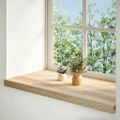 vidaXL Okenný parapet 2 ks 80x40x2 cm neošetrený dubový masív